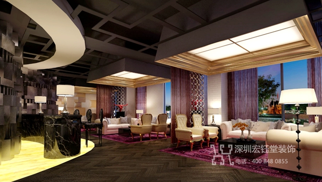 鄭州企業公園售樓部洽談區設計方案 鄭州企業公園售樓部洽談區設計方案