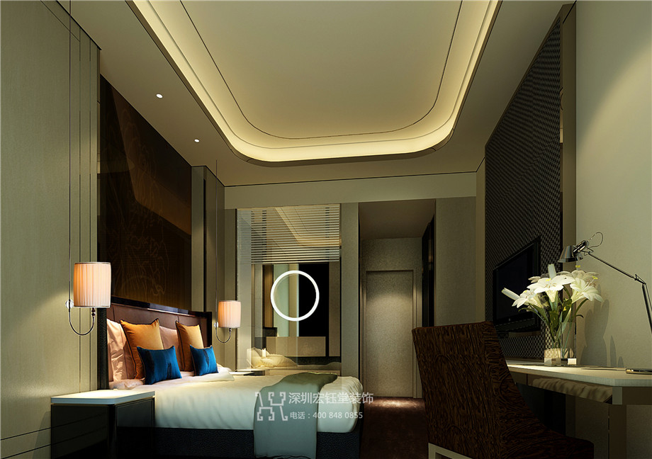 鄭州新浙商精品商務酒店客房裝修設計效果圖