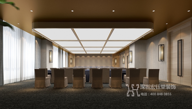 鄭州東方戴斯商務酒店會議室裝修設計效果圖 鄭州東方戴斯商務酒店會議室裝修設計效果圖