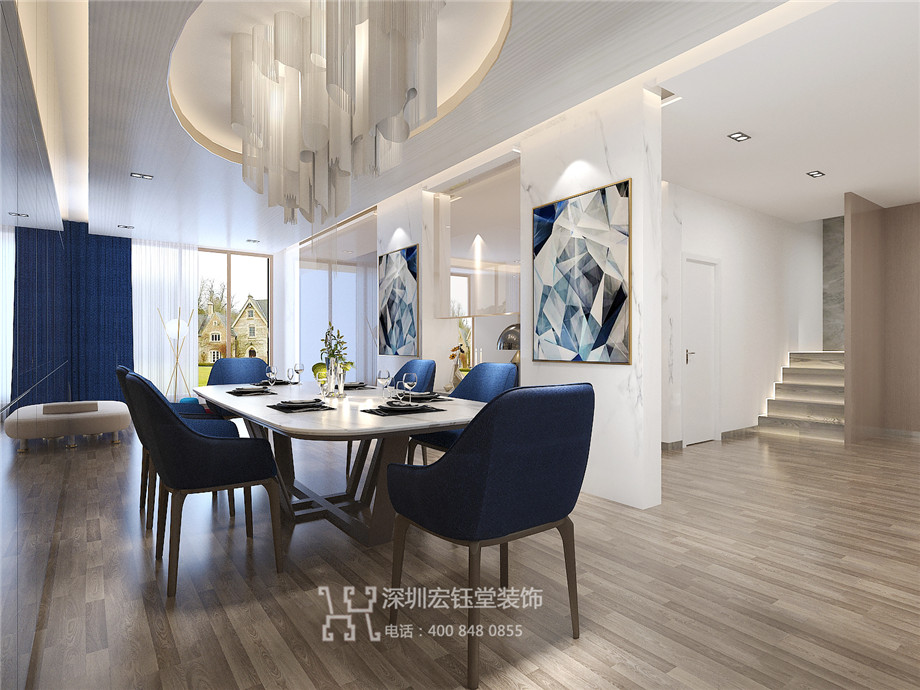 洛陽建業(yè)桂園陳公館三層獨棟別墅餐廳裝修設(shè)計方案 洛陽建業(yè)桂園陳公館三層獨棟別墅餐廳裝修設(shè)計方案