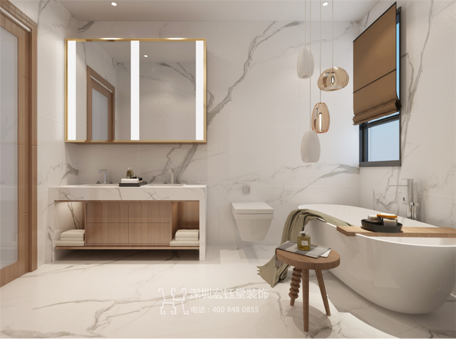 洛陽建業(yè)桂園陳公館三層獨棟別墅主臥衛(wèi)生間裝修設(shè)計效果圖 洛陽建業(yè)桂園陳公館三層獨棟別墅主臥衛(wèi)生間裝修設(shè)計效果圖