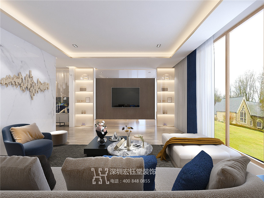 洛陽建業(yè)桂園陳公館三層獨棟別墅客廳裝修設(shè)計效果圖 洛陽建業(yè)桂園陳公館三層獨棟別墅客廳裝修設(shè)計效果圖