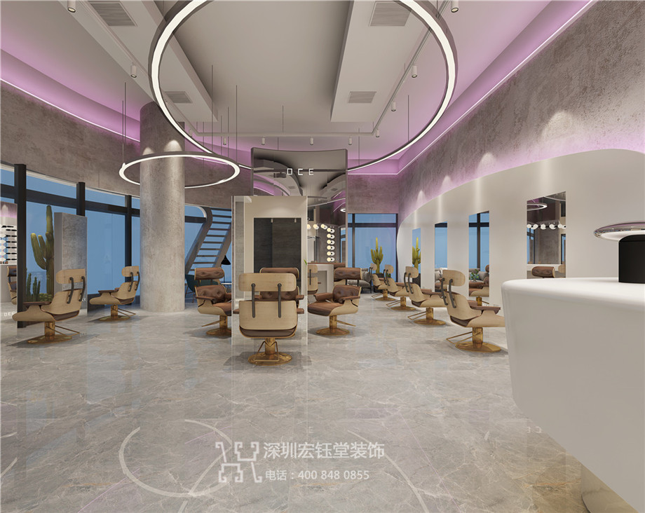 鄭州OCE時尚造型美發沙龍裝修圖片