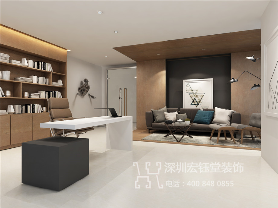 鄭州辦公室裝修設(shè)計-河南凸凹房地產(chǎn)公司辦公室裝修設(shè)計圖