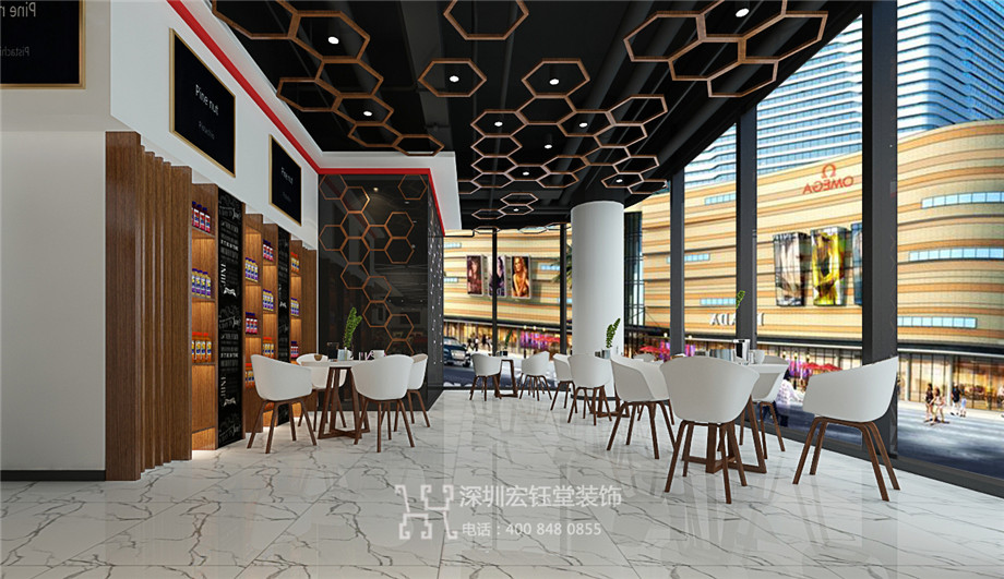 鄭州商臣時尚連鎖便利店裝修效果圖