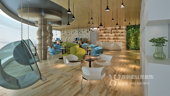 鄭州德國(guó)威能智能家居時(shí)尚辦公室裝修設(shè)計(jì)案例