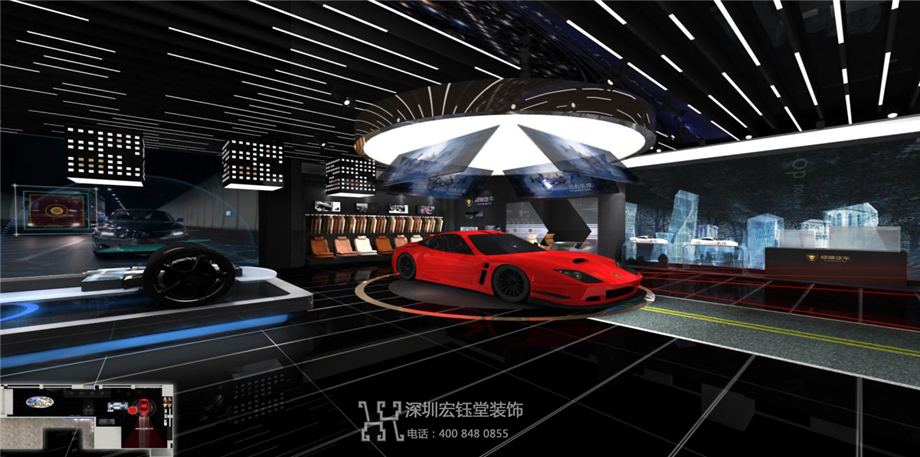 綠馳汽車集團(tuán)綠色能源汽車展廳展示區(qū)裝修設(shè)計圖 綠馳汽車集團(tuán)綠色能源汽車展廳展示區(qū)裝修設(shè)計圖