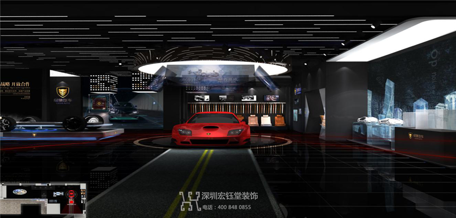綠馳汽車集團(tuán)綠色能源汽車展廳裝修設(shè)計方案 綠馳汽車集團(tuán)綠色能源汽車展廳裝修設(shè)計方案