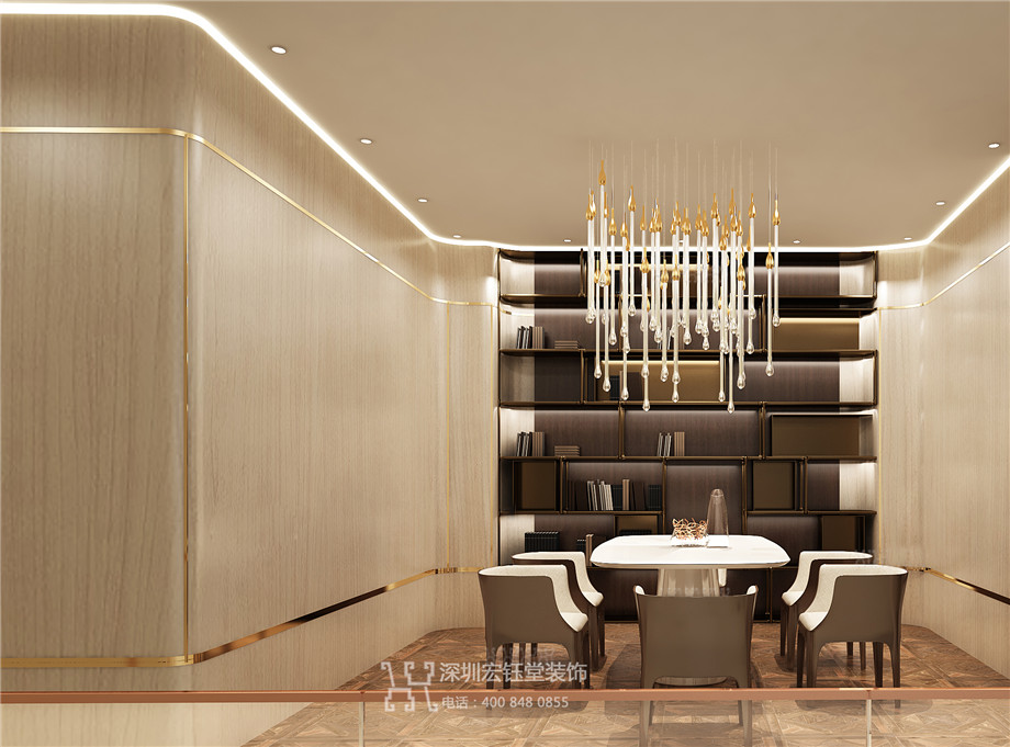 鄭州建業聯邦新城鄒公館別墅餐廳裝修設計方案 鄭州建業聯邦新城鄒公館別墅餐廳裝修設計方案
