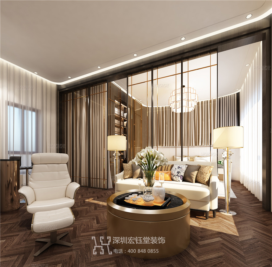 鄭州建業聯邦新城鄒公館別墅臥室裝修設計方案 鄭州建業聯邦新城鄒公館別墅臥室裝修設計方案