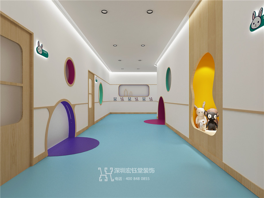 鄭州米來笛早教裝修設計效果圖