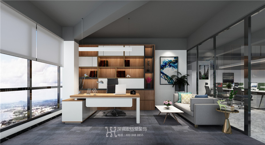 河南合之潤傳媒公司3000平辦公室裝修設(shè)計方案 河南合之潤傳媒公司3000平辦公室裝修設(shè)計方案