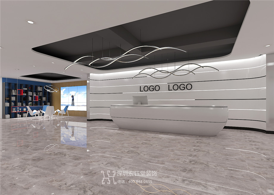 河南合之潤傳媒公司3000平辦公室裝修設(shè)計方案 河南合之潤傳媒公司3000平辦公室裝修設(shè)計方案