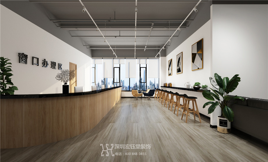 河南信息化管理公司辦公室裝修設計效果圖 河南信息化管理公司辦公室裝修設計效果圖