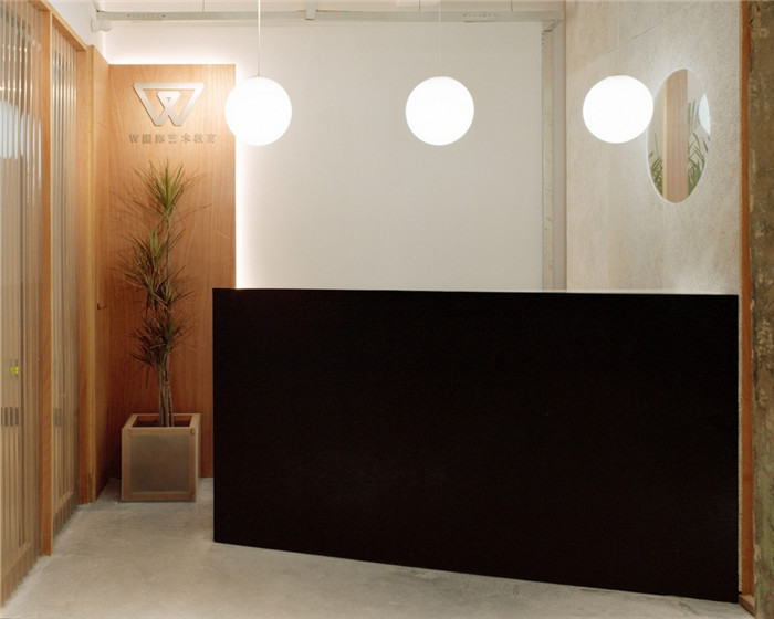 培訓學校辦公設計  w國際藝術教育中心辦公室裝修案例 培訓學校辦公設計  w國際藝術教育中心辦公室裝修案例