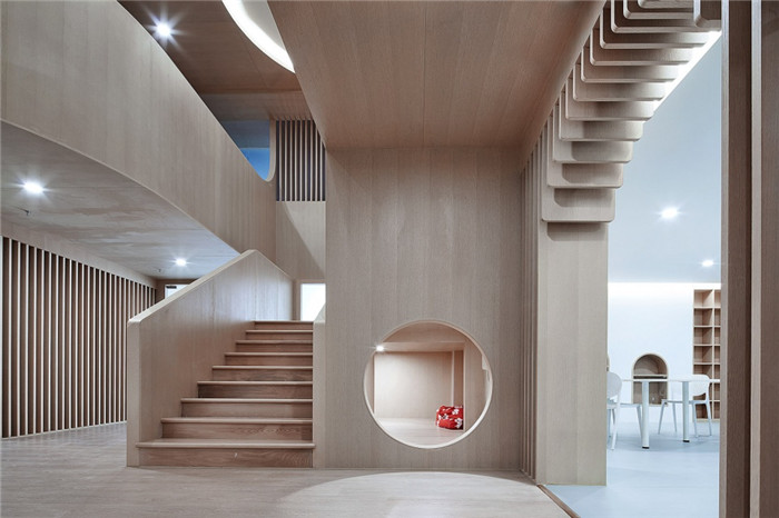 原木色教育培訓中心裝修設計圖片 原木色教育培訓中心裝修設計圖片
