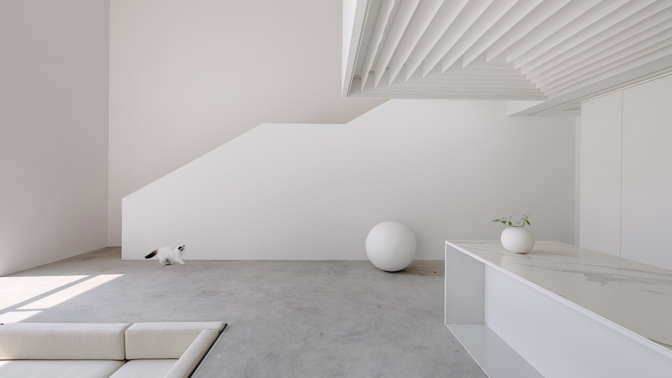 黑白灰極致簡約辦公設計方案