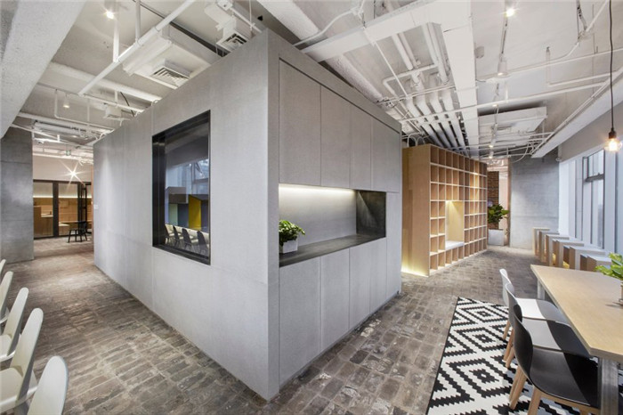 以社區(qū)概念為主題的精英英語培訓中心裝修設計實景圖 以社區(qū)概念為主題的精英英語培訓中心裝修設計實景圖