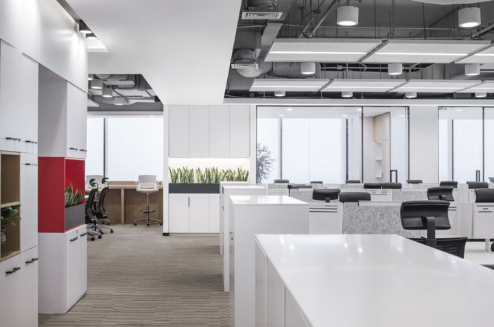 移動智能辦公設計理念  龍湖集團總部辦公室裝修設計方案 移動智能辦公設計理念  龍湖集團總部辦公室裝修設計方案