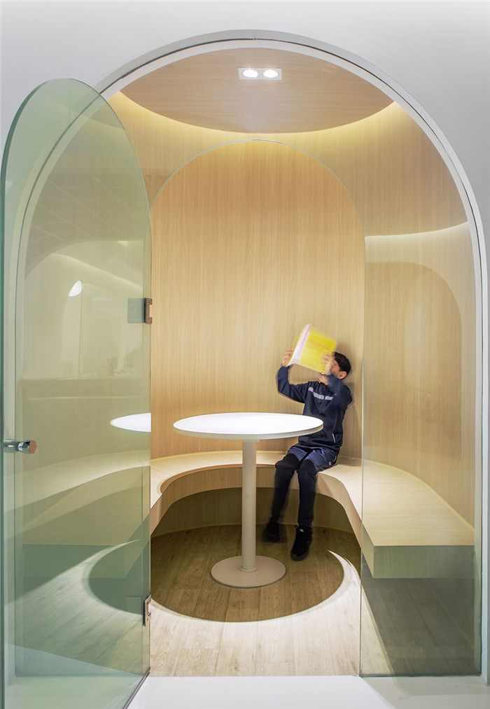 英語培訓機構VIP教室裝修設計圖