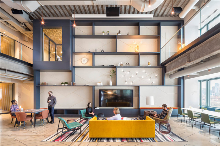 去企業(yè)化創(chuàng)意辦公設(shè)計(jì)  微軟研發(fā)中心辦公室裝修實(shí)景圖