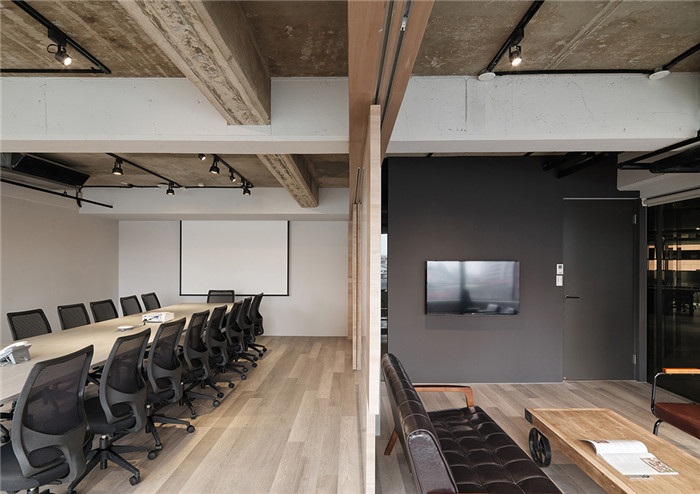 300平網絡營銷公司辦公室裝修設計圖