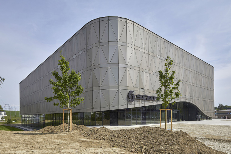 Scott Sports總部辦公樓建筑外觀裝修設(shè)計(jì)方案