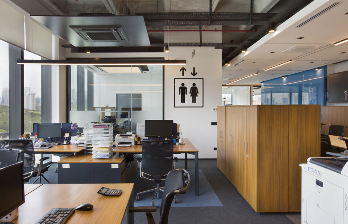 簡約又實用的三菱電機分公司辦公室裝修設計方案