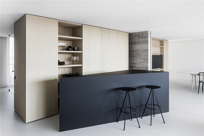 現代簡約風辦公室茶水區設計方案