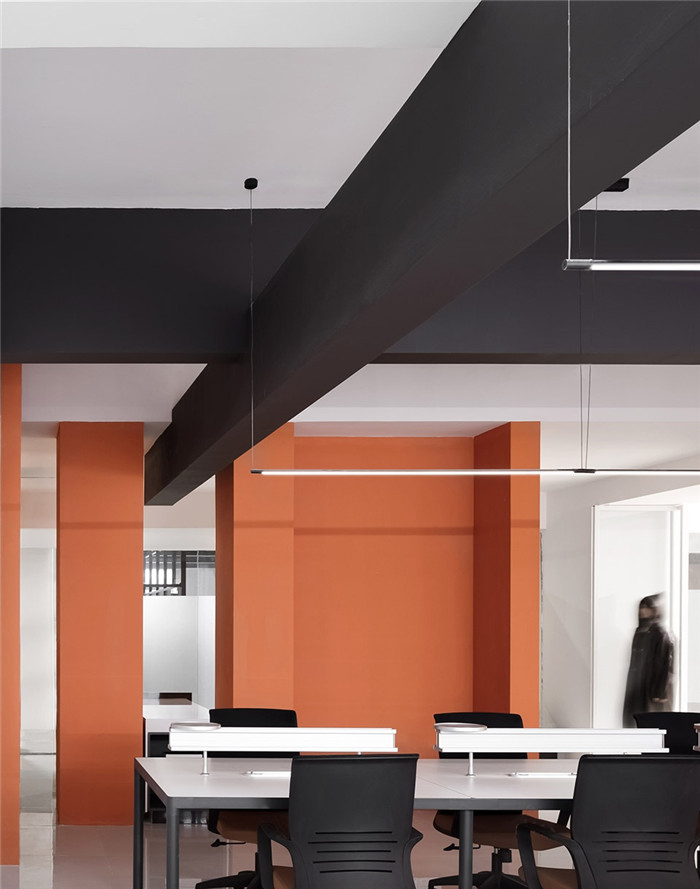 阿里巴巴辦公室敞開辦公區裝修設計圖