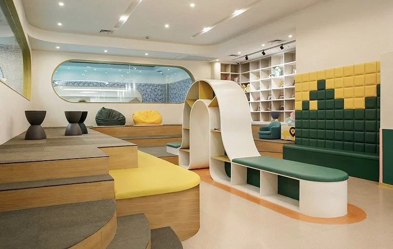 鄭州宏鈺堂推薦嗨獺獺親子早教游泳中心裝修設計案例