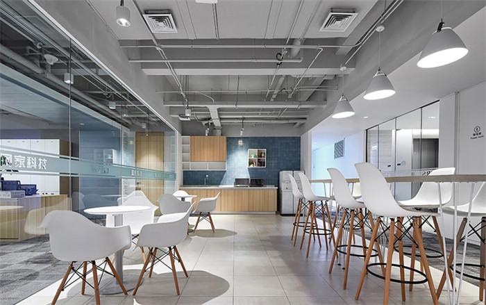 綠色多元化的大型裝飾集團總部辦公樓裝修設計方案