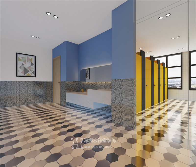 鄭州入學前幼小銜接教育機構裝修方案