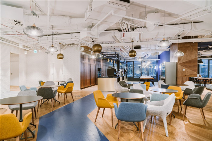 國外IT公司員工休閑區設計圖