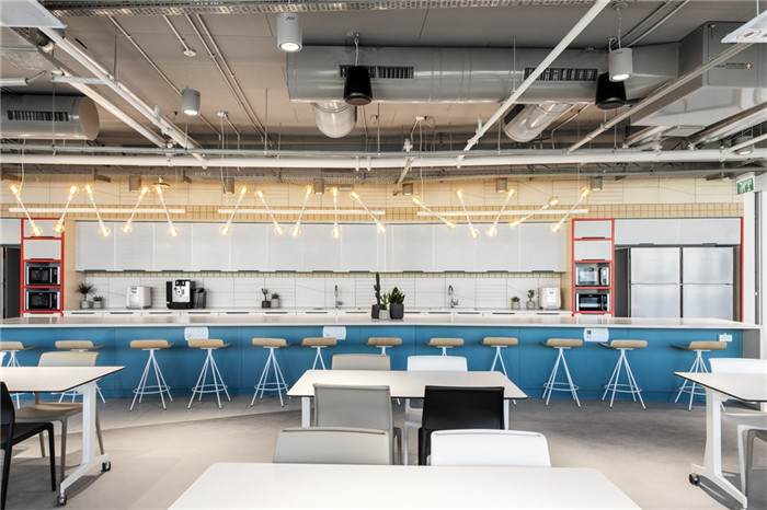 3500平現代簡約時尚風全球高科技公司辦公室裝修實景圖