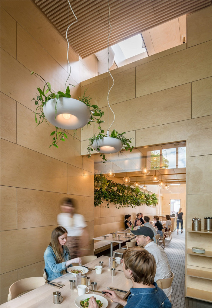 精致簡約的國外小清新餐廳設計方案