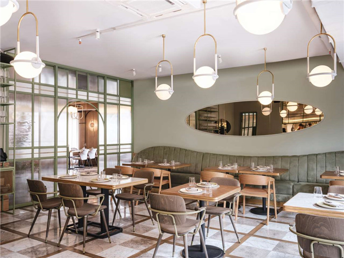 網紅氣質主題餐廳裝修設計圖 網紅氣質主題餐廳裝修設計圖