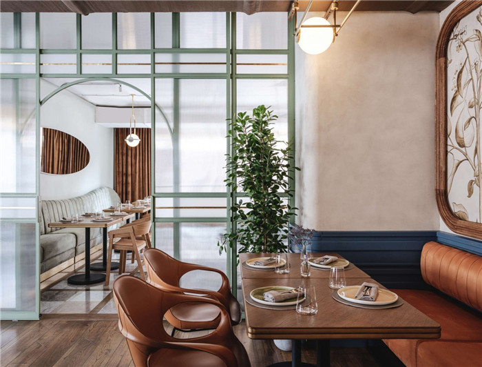 以優雅與復古為名  They多功能融合主題餐廳設計方案 以優雅與復古為名  They多功能融合主題餐廳設計方案
