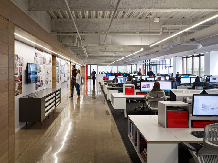 國外辦公室裝修辦公室區域 國外辦公室裝修辦公室區域