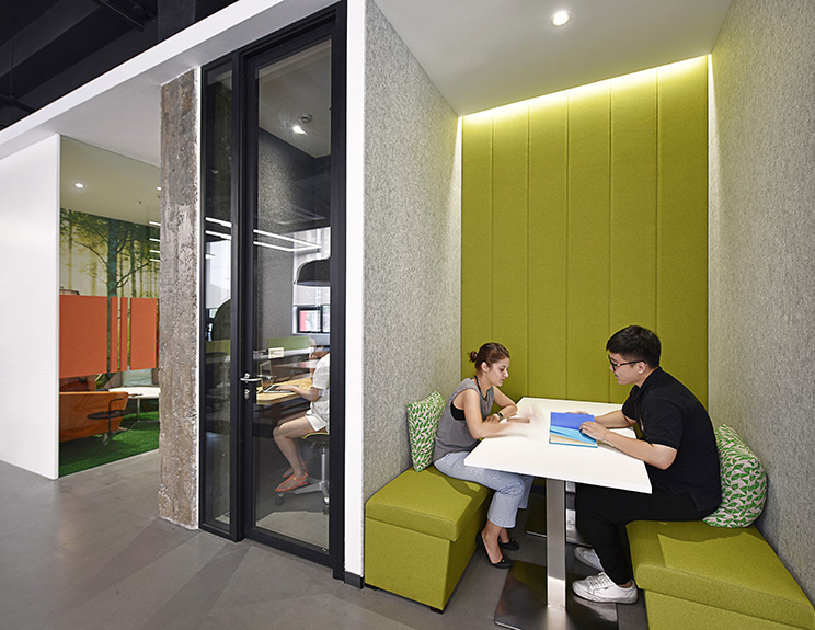 設計公司辦公室裝修設計案例