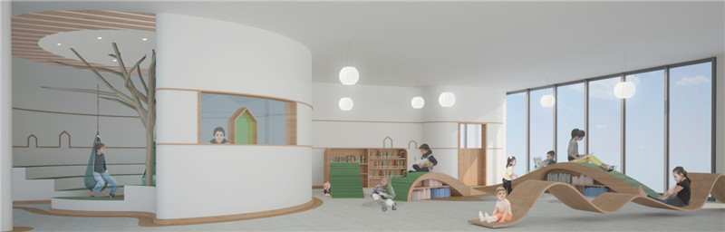 皇家蒙特梭利幼兒園室內裝修設計方案