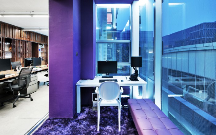 現(xiàn)代潮流時尚辦公室裝修設計方案