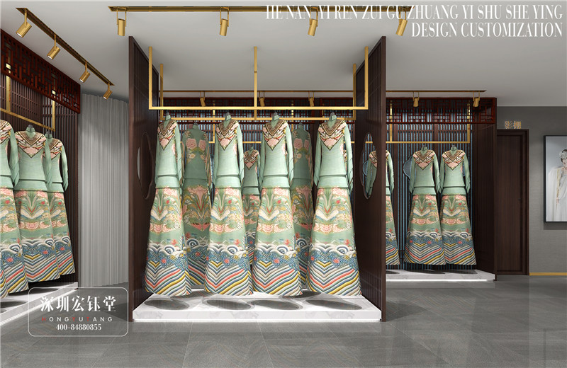 鄭州伊人醉古裝攝影工作室裝修設計案例