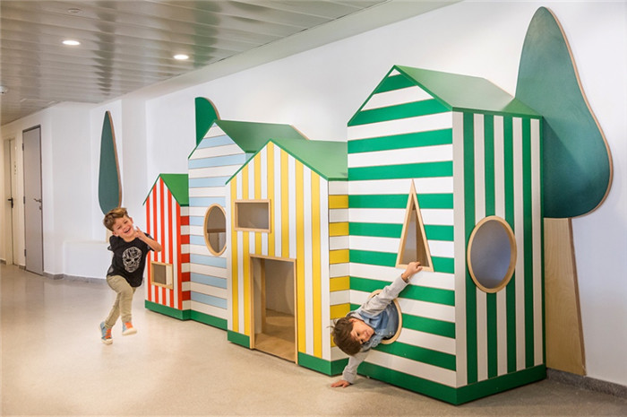 以色列創意蔬果主題幼兒園游戲區裝修設計 以色列創意蔬果主題幼兒園游戲區裝修設計