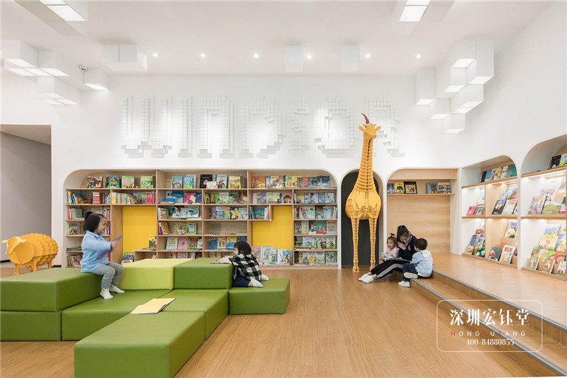 Windsor雙語(yǔ)幼兒園閱讀室裝修設(shè)計(jì)實(shí)景圖 Windsor雙語(yǔ)幼兒園閱讀室裝修設(shè)計(jì)實(shí)景圖