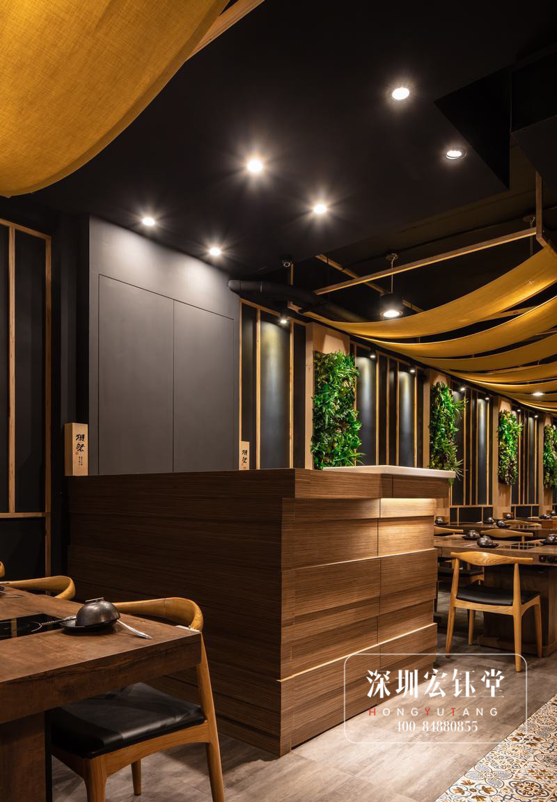 海味日式禪風(fēng)火鍋店裝修設(shè)計(jì)方案 海味日式禪風(fēng)火鍋店裝修設(shè)計(jì)方案