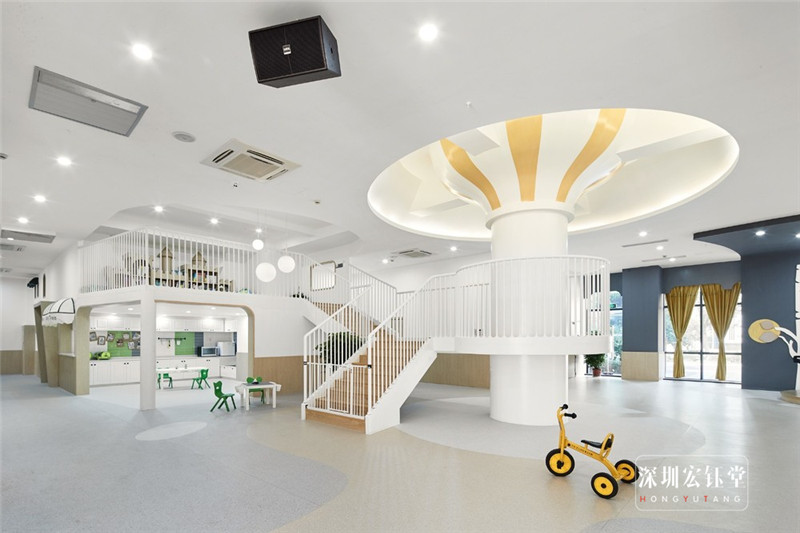 貝貝樹幼兒園大廳裝修設計方案