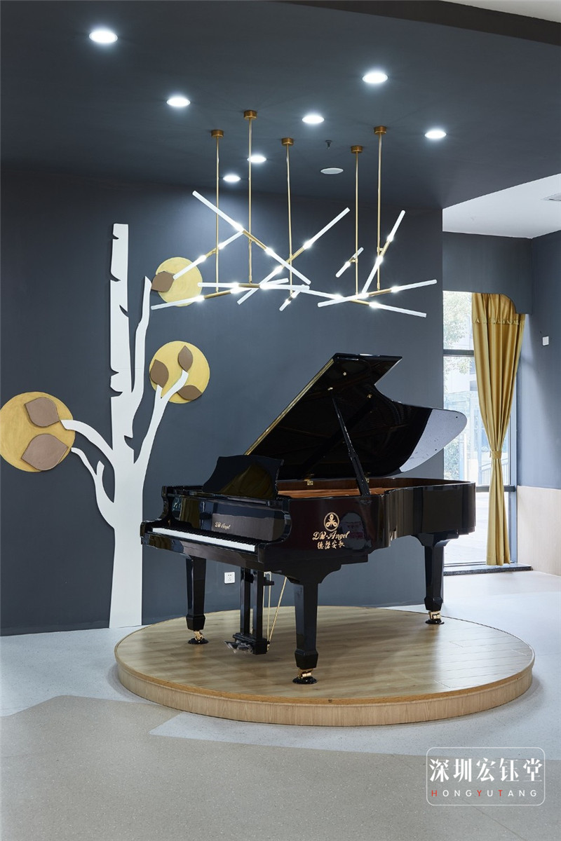 簡約大氣的貝貝樹幼兒園裝修設計圖