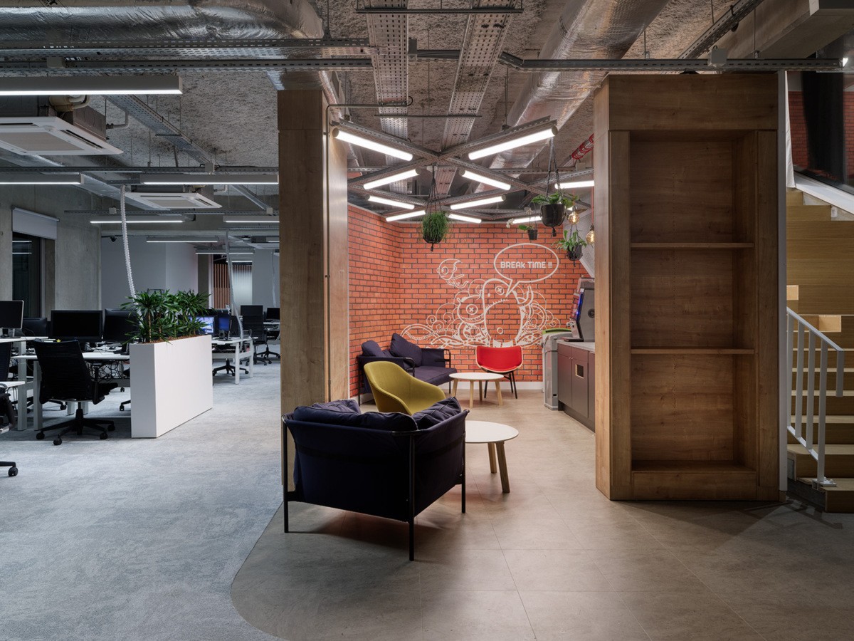 大型辦公室裝修設計案例