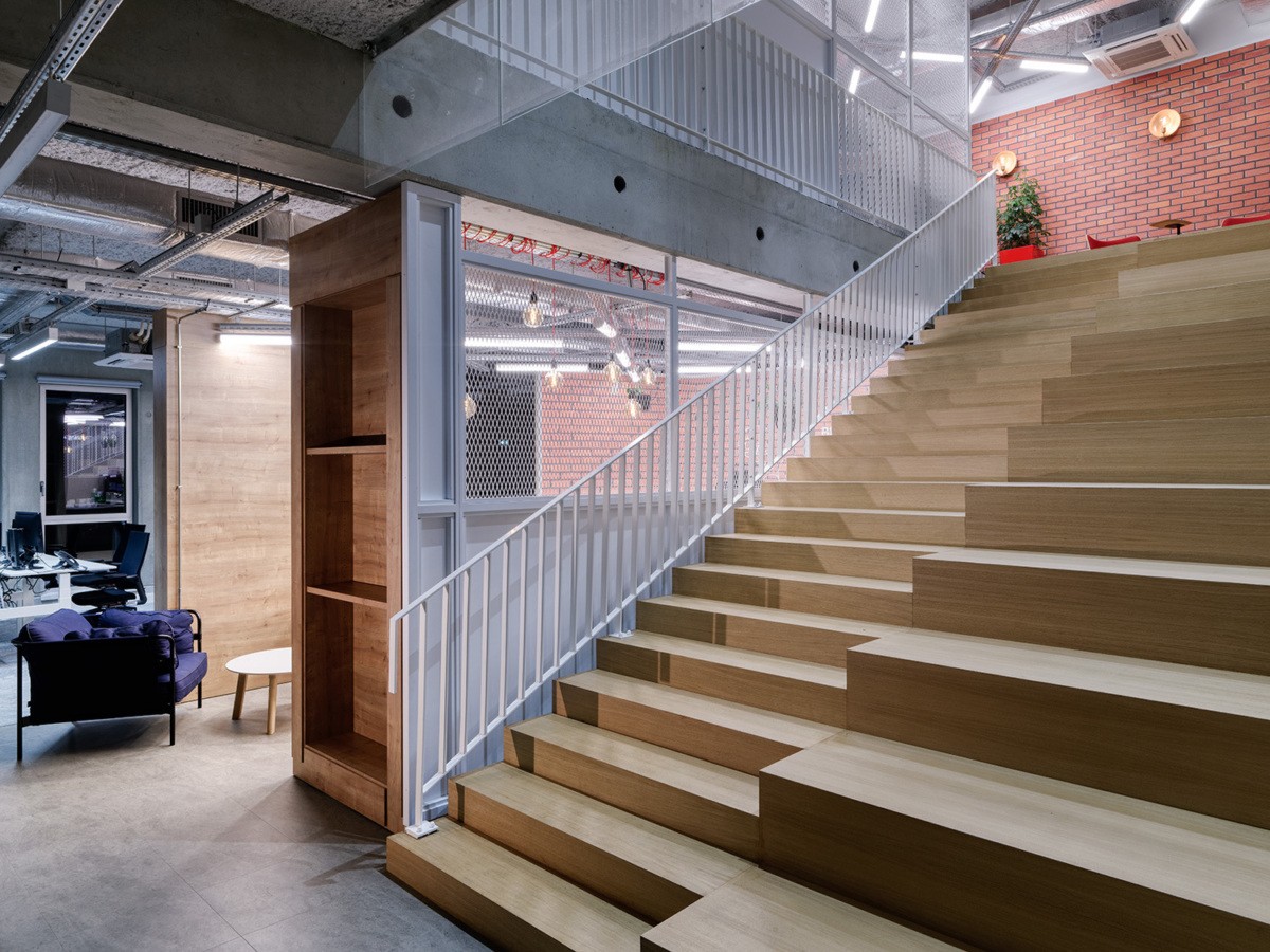 大型辦公室裝修設計效果圖